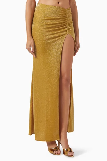 Lyra Glitter Maxi Skirt