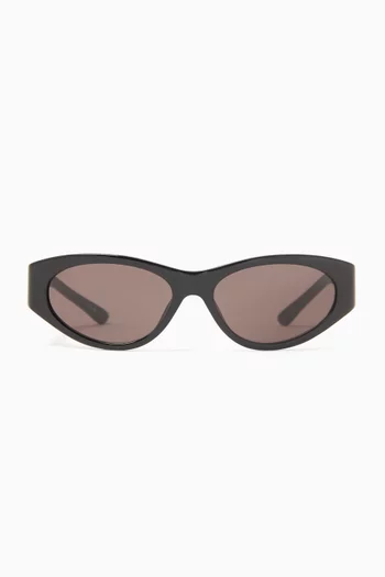 Oval Sunglasses in Acetate