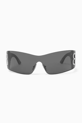 Wrap-around Sunglasses in Acetate