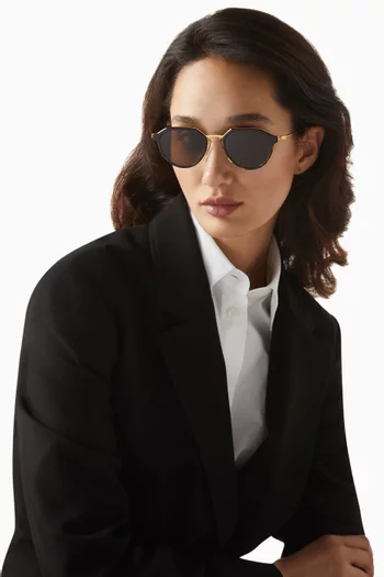 D-frame Sunglasses in Acetate