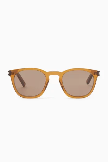 D-frame Sunglasses in Recycled Acetate