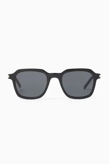 Square Sunglasses in Recycled Acetate