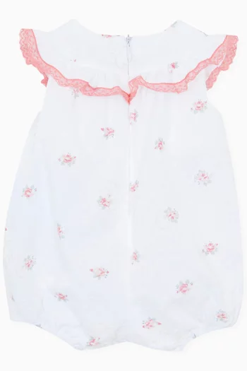 Floral Romper in Cotton