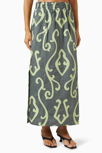 Zakar Maxi Skirt in Cotton
