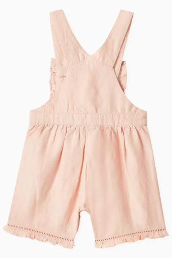Embroidered Dungarees