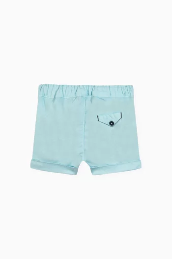 Summer Shorts in Stretch-cotton