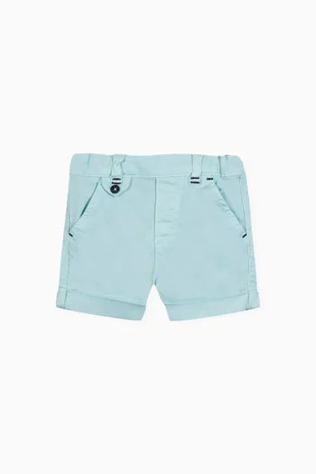 Summer Shorts in Stretch-cotton