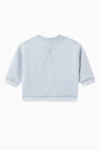 Printed Crop T-shirt in Cotton