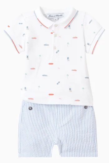 City Adventure Polo Shirt in Cotton