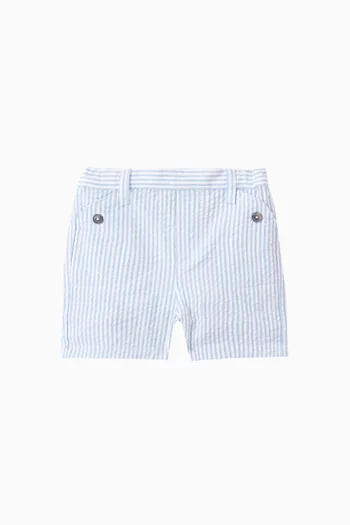 Striped Shorts in Cotton