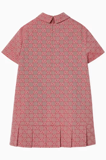 GG Dress in Cotton Twill