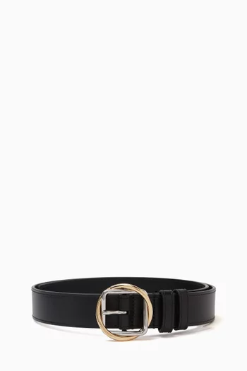 La Ceinture Salon Belt in Leather