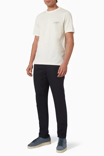 Signature Logo T-shirt in Cotton