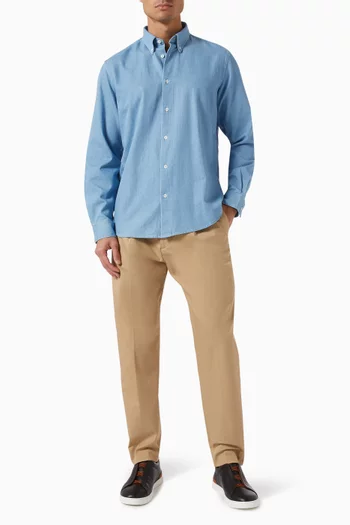 Button-down Shirt in Oxford Cotton