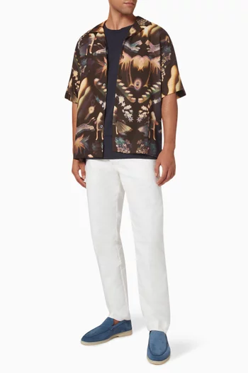 Lumiere-print Shirt in Lyocell