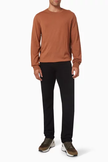 Crew neck Sweater in Merino Wool