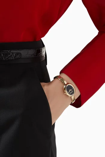 ساعة سامي كوارتز ستانلس ستيل، 22 مم