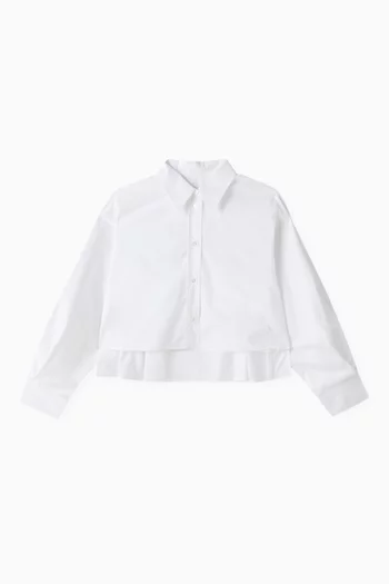 Button Down Shirt in Cotton