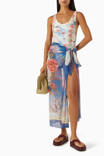 Marine Nacar Sheer Pareo