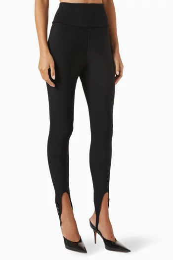 Times Stirrup Leggings in Stretch Crepe