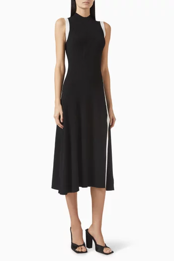 Berlin Midi Dress in Rayon Blend