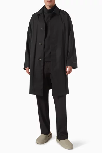 Carcoat in Nylon & Wool