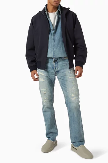 Button-up Shirt in Denim