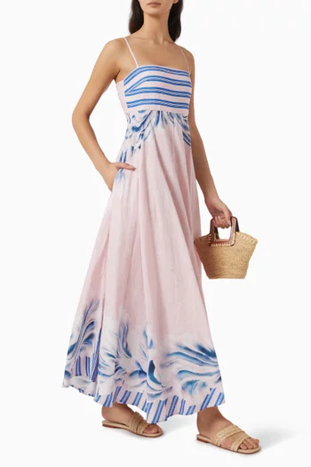 Rue Maxi Dress in Linen