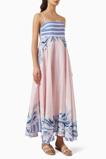 Rue Maxi Dress in Linen