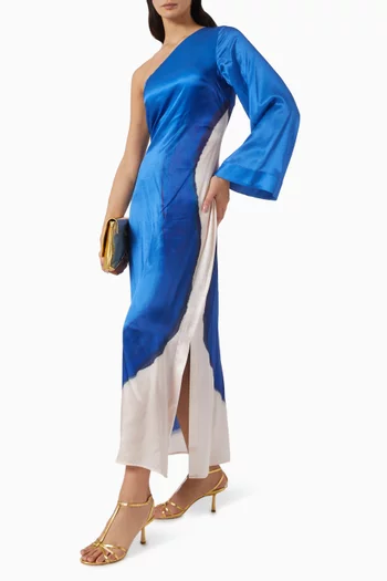Easton Maxi Dress in Silk-viscose Blend