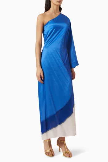 Easton Maxi Dress in Silk-viscose Blend