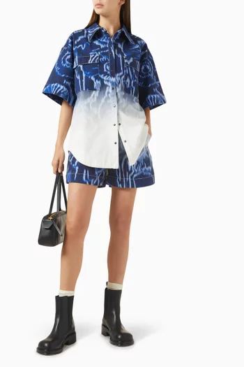 Melik Shirt in Cotton Denim