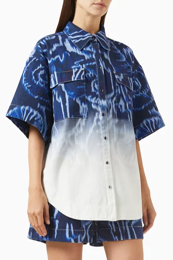 Melik Shirt in Cotton Denim