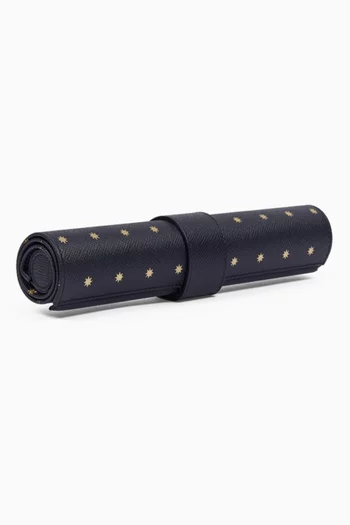 Backgammon Roll in Panama Leather
