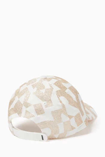 Foil Logo-print Cap