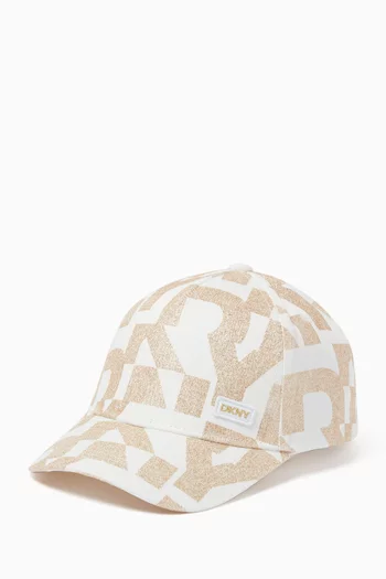 Foil Logo-print Cap