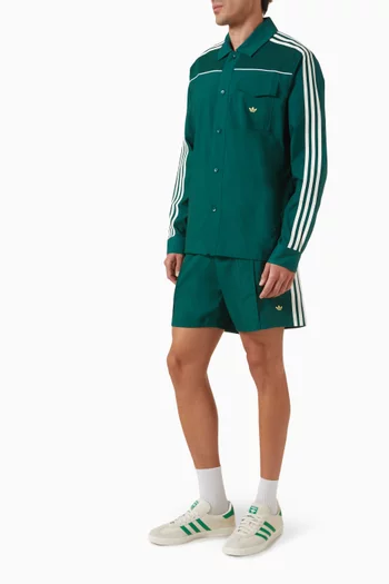 Premium Shorts in Cotton-blend
