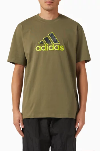 Graphic T-shirt in Cotton