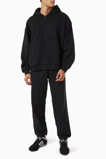 Premium Essentials Full-zip Hoodie in Cotton
