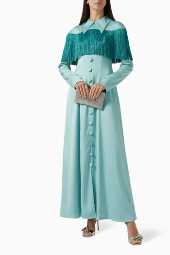 Fringe Maxi Dress