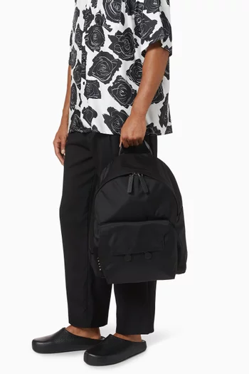 Black Cityscape Backpack