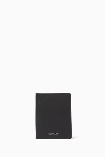 Logo Slimfold Wallet in Leather