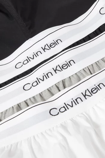 Icon Boxers in Stretch Cotton, Set of 3