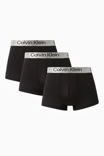 Low-rise Micro Stretch Boxer Briefs, Set of 3