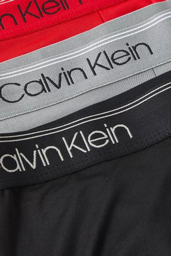 Low-rise Micro Stretch Boxer Briefs, Set of 3