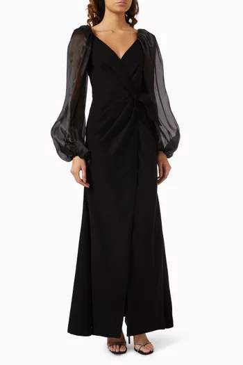 Twisted Maxi Dress