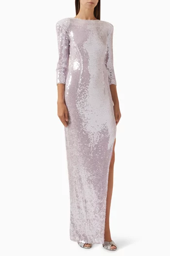 Statement Shoulder Gown