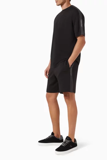 Logo Tape Shorts in Cotton-blend