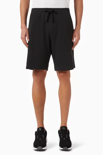 Chunky Waffle Shorts in Cotton