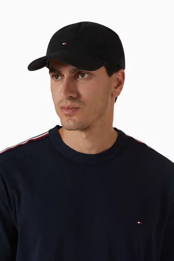 TH Flag Baseball Cap in Cotton